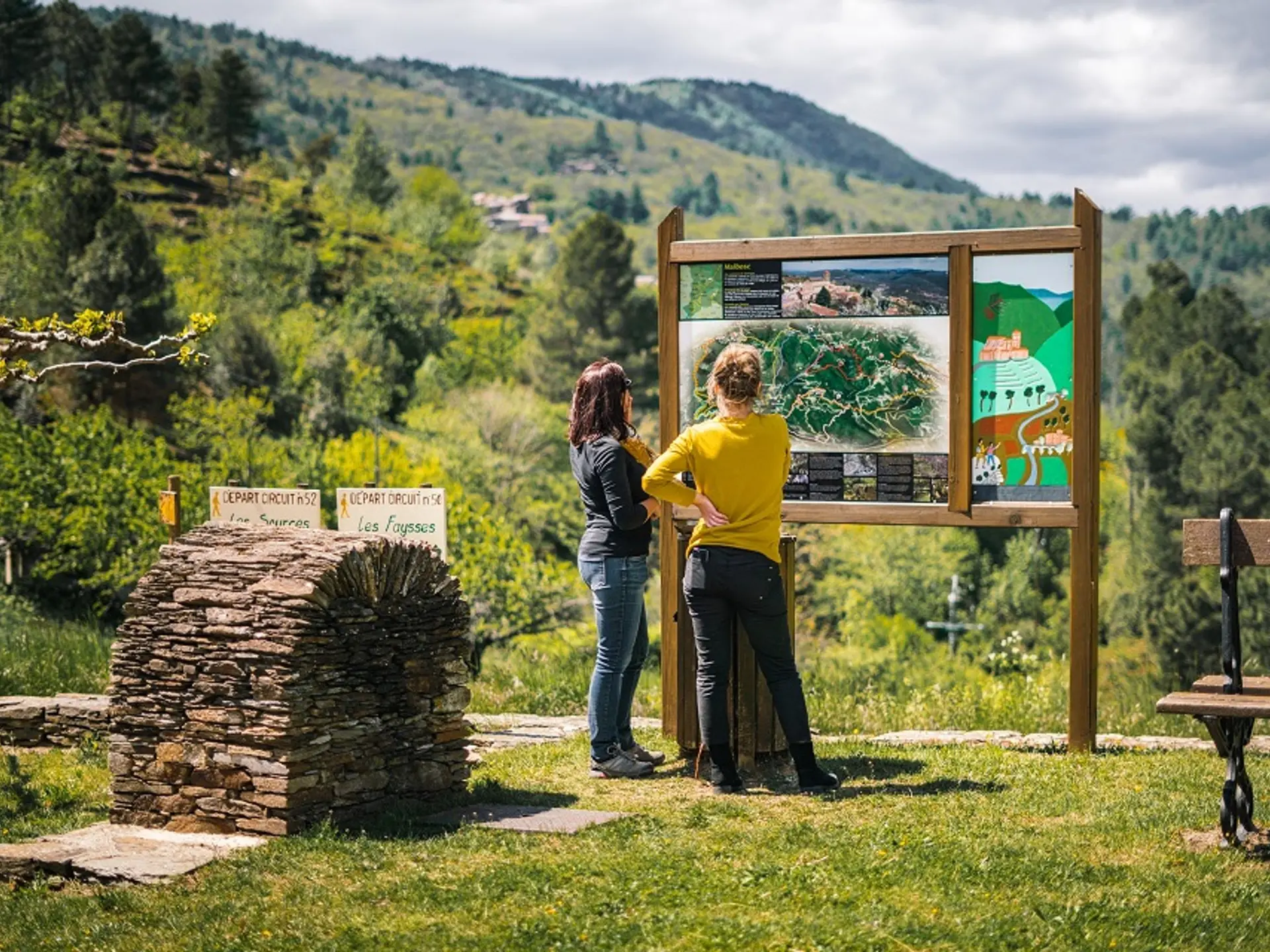 Randonnées à Malbosc