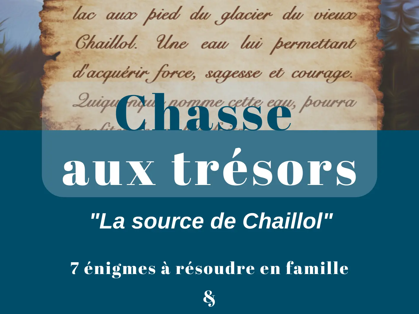 Chasse au trésor à Chaillol