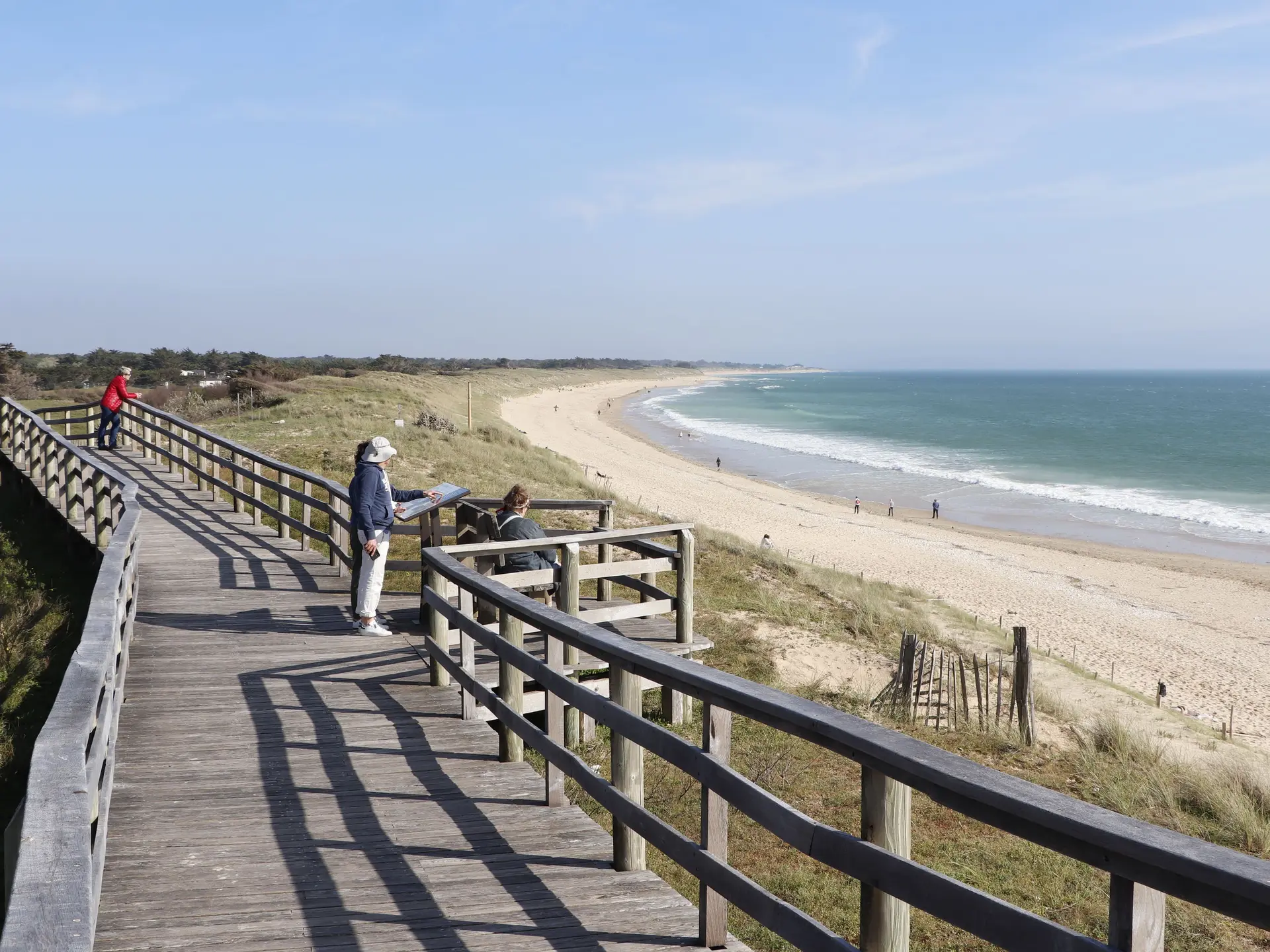 Estacade - Plage des Gollandières - Le Bois-Plage-en-Ré
