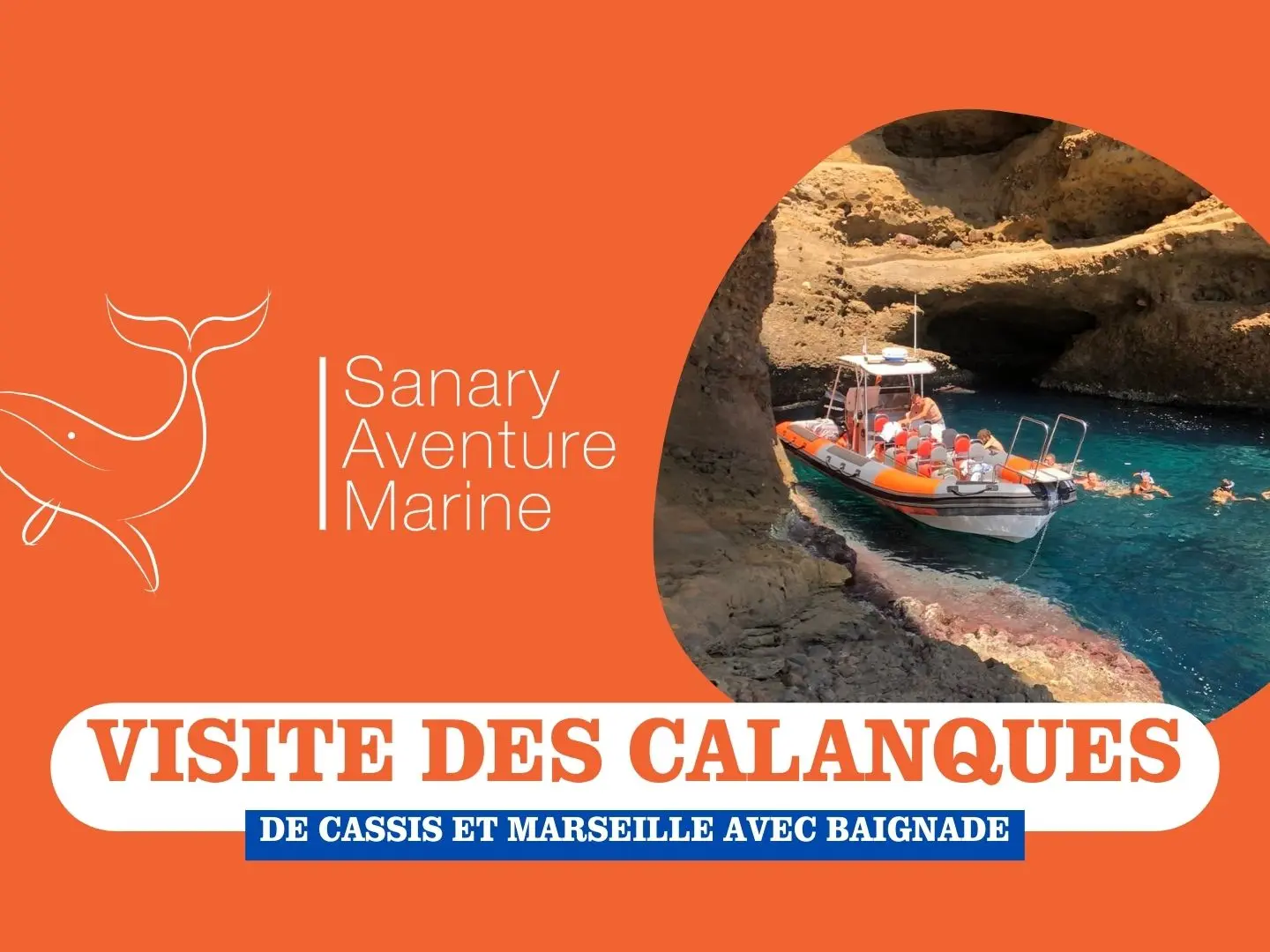 Visite des calanques de Cassis & Marseille avec baignade | Sanary Aventure Marine_Sanary-sur-Mer
