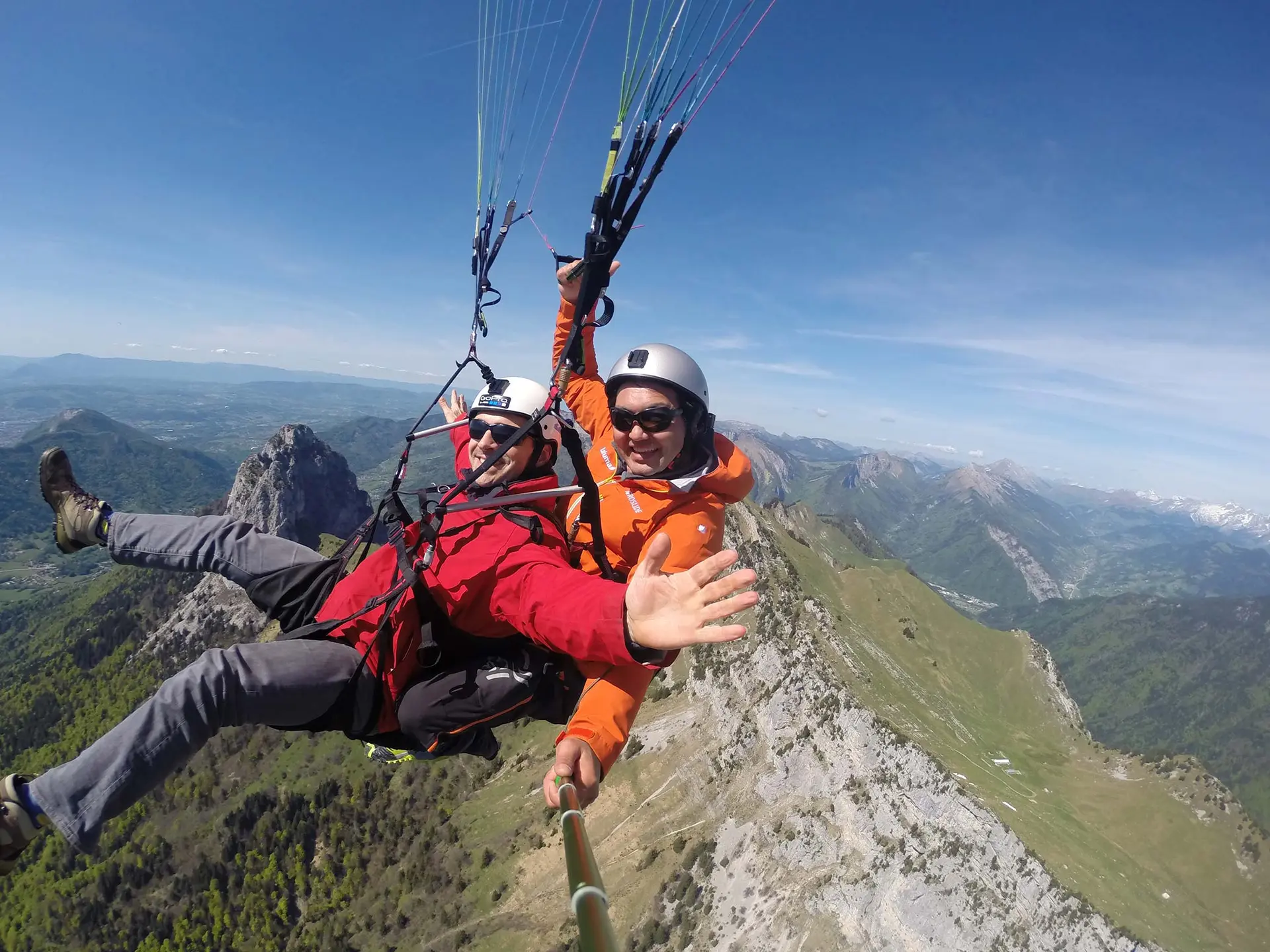 Parapente prestige lac Annecy