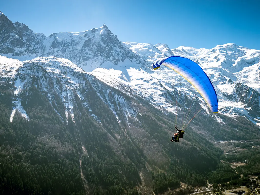 Parapente depuis Planpraz