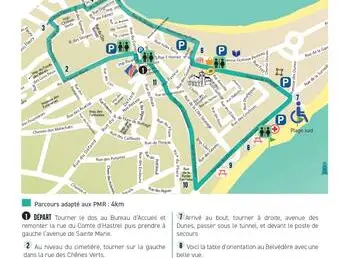 UNE BALADE À RIVEDOUX-PLAGE  : ACCES PMR