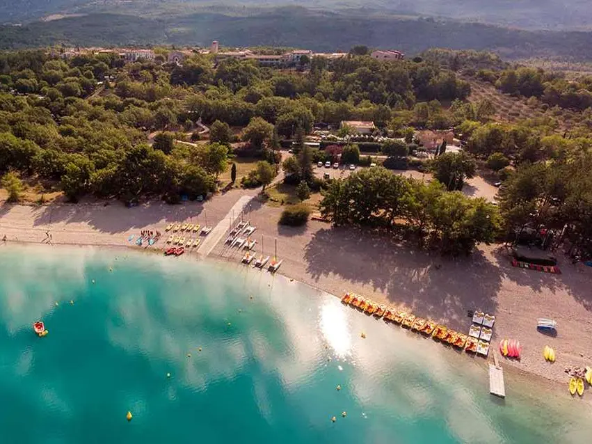 View of the lake shore