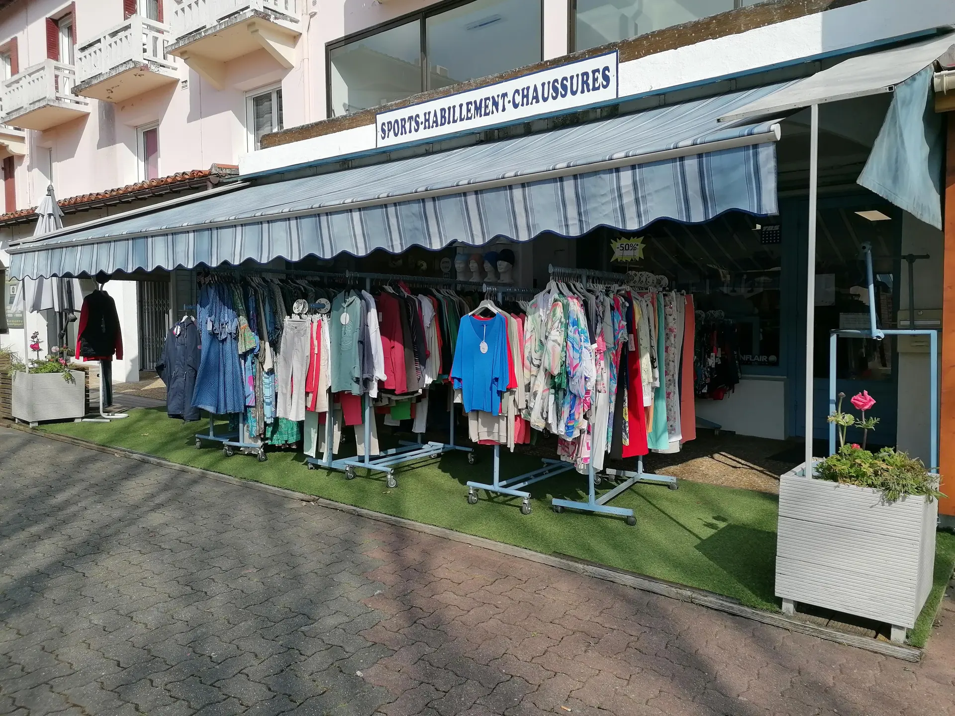 Devanture magasin Sprint Barbotan