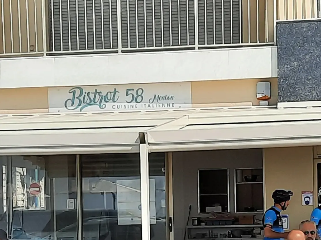 Façade du restaurant Le 58