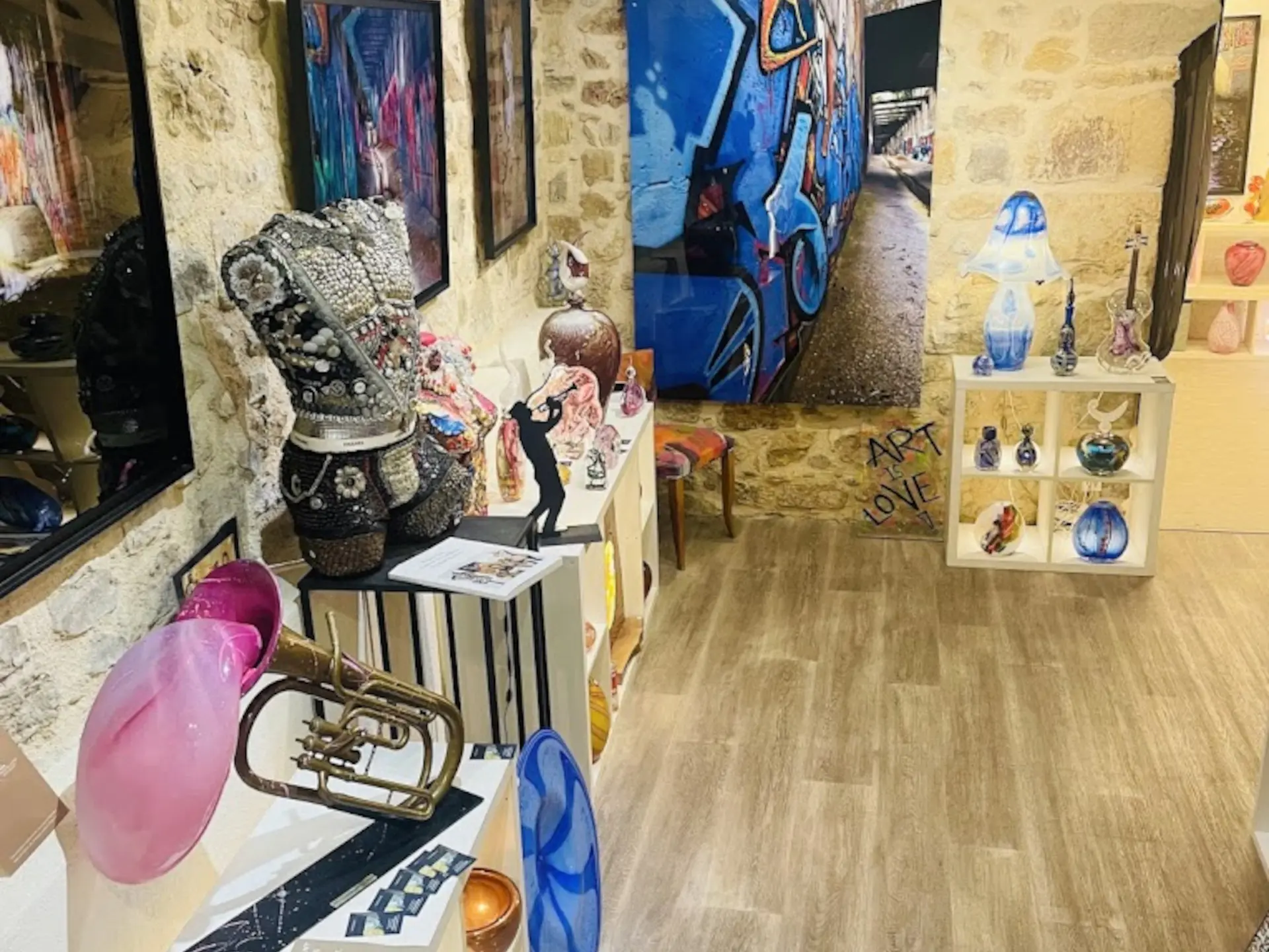 Intérieur Galerie Mathelin Mougins