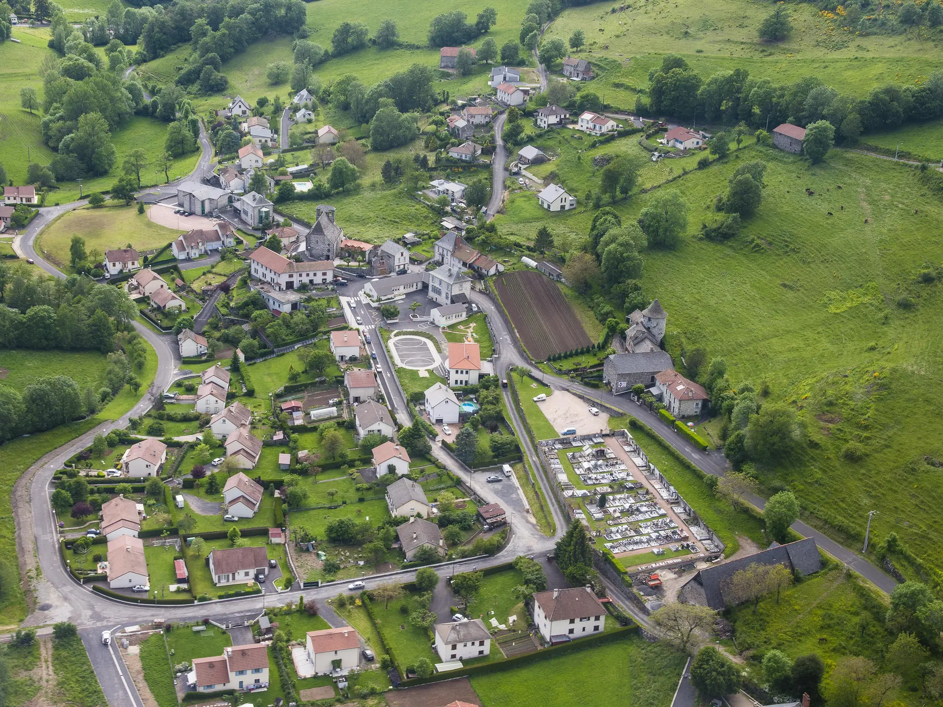 Vue aérienne