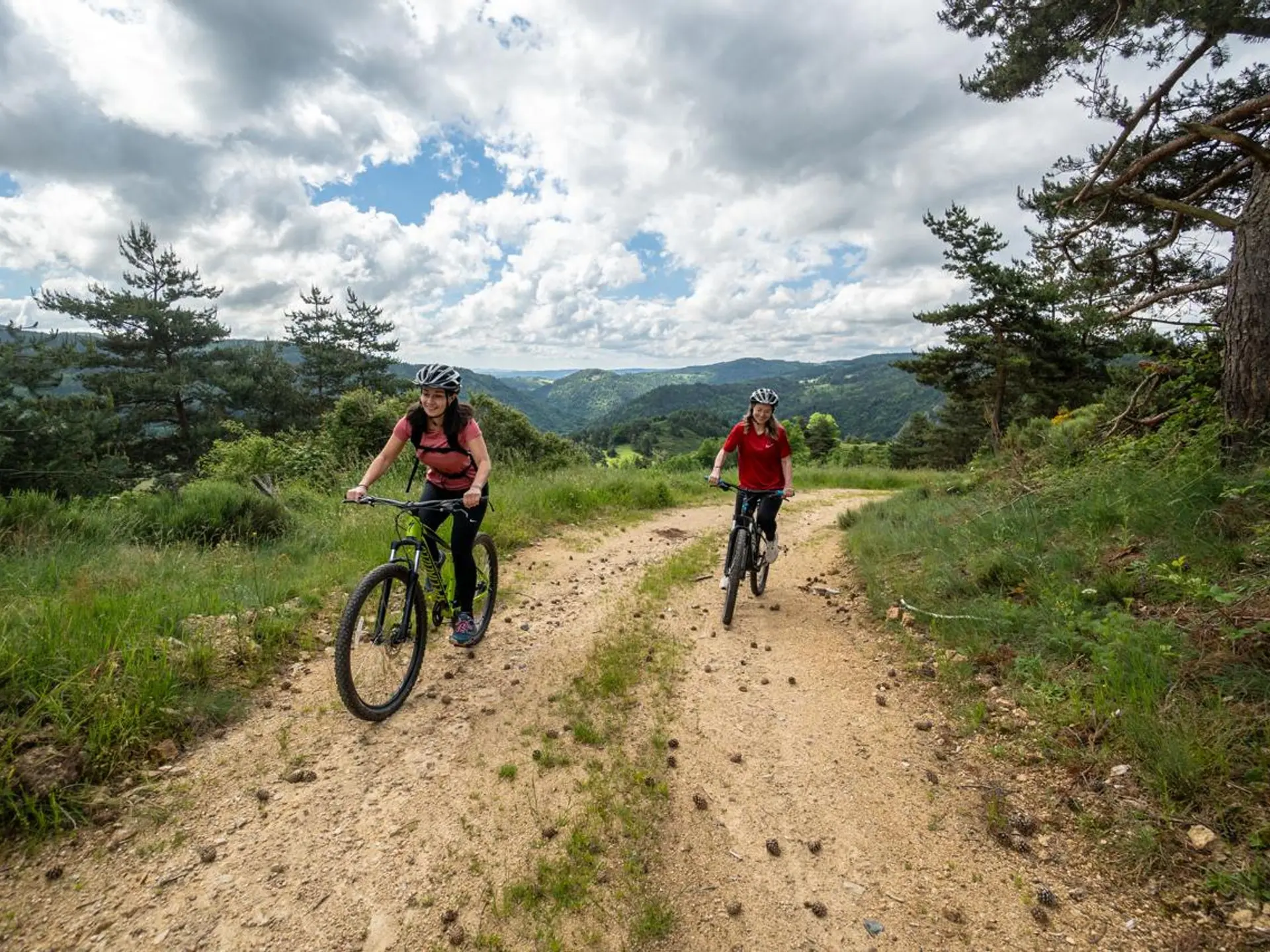 Aventure en VTT sur le sentier