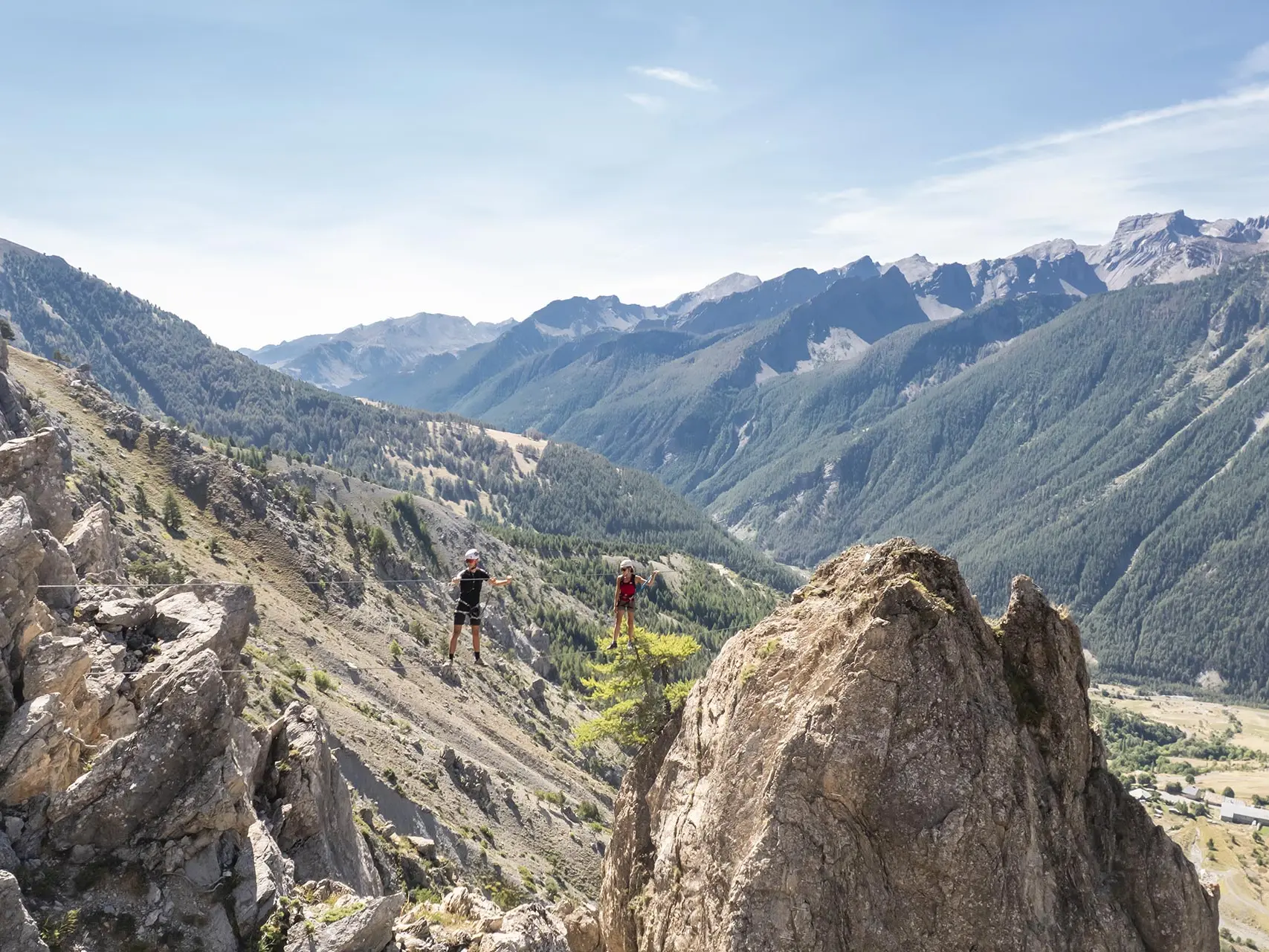 Via ferrata de Saint-Ours : L'Ourson