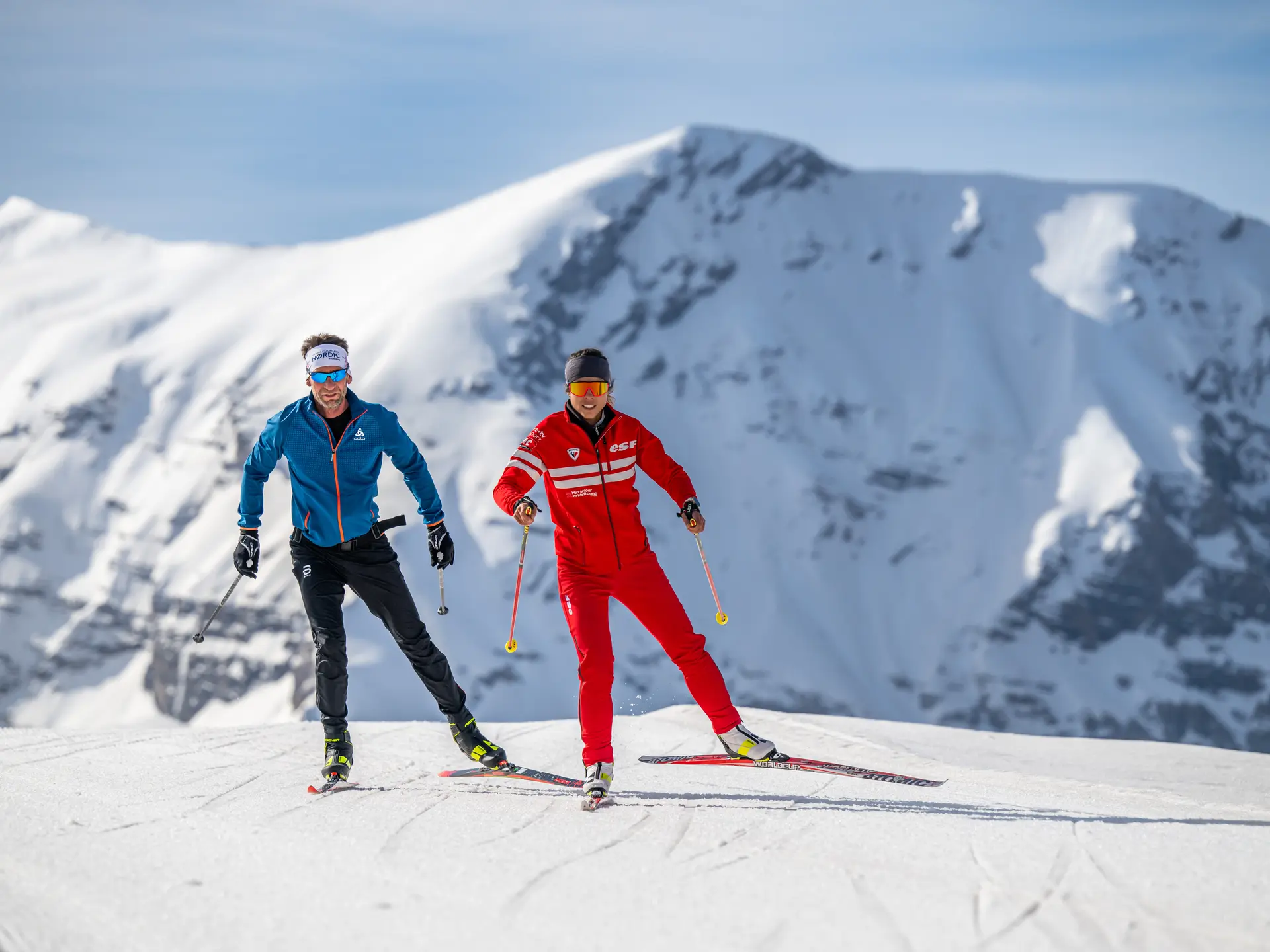 Ski de fond à Rocherousse