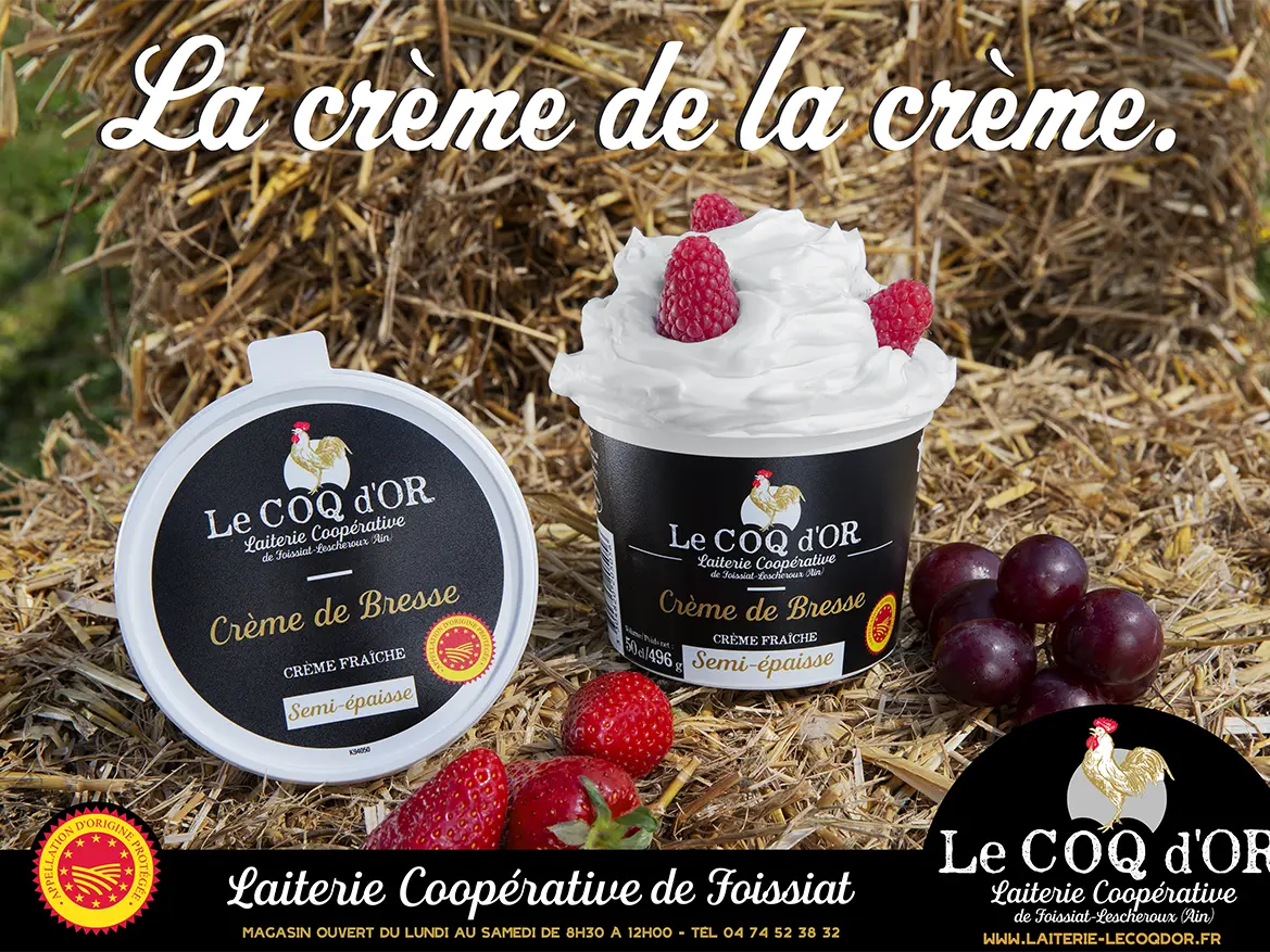 Set table Laiterie Le Coq d'or