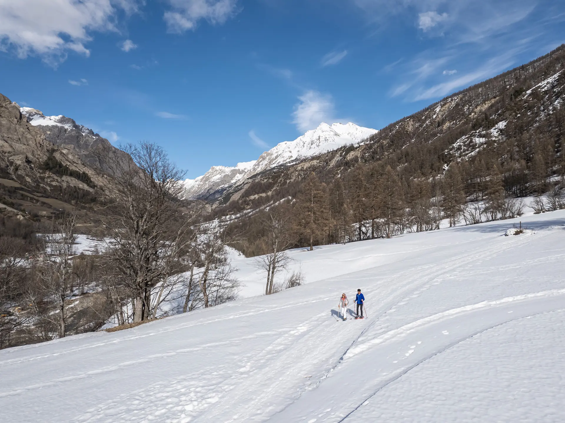 Itinéraire raquettes du site nordique de Saint-Paul