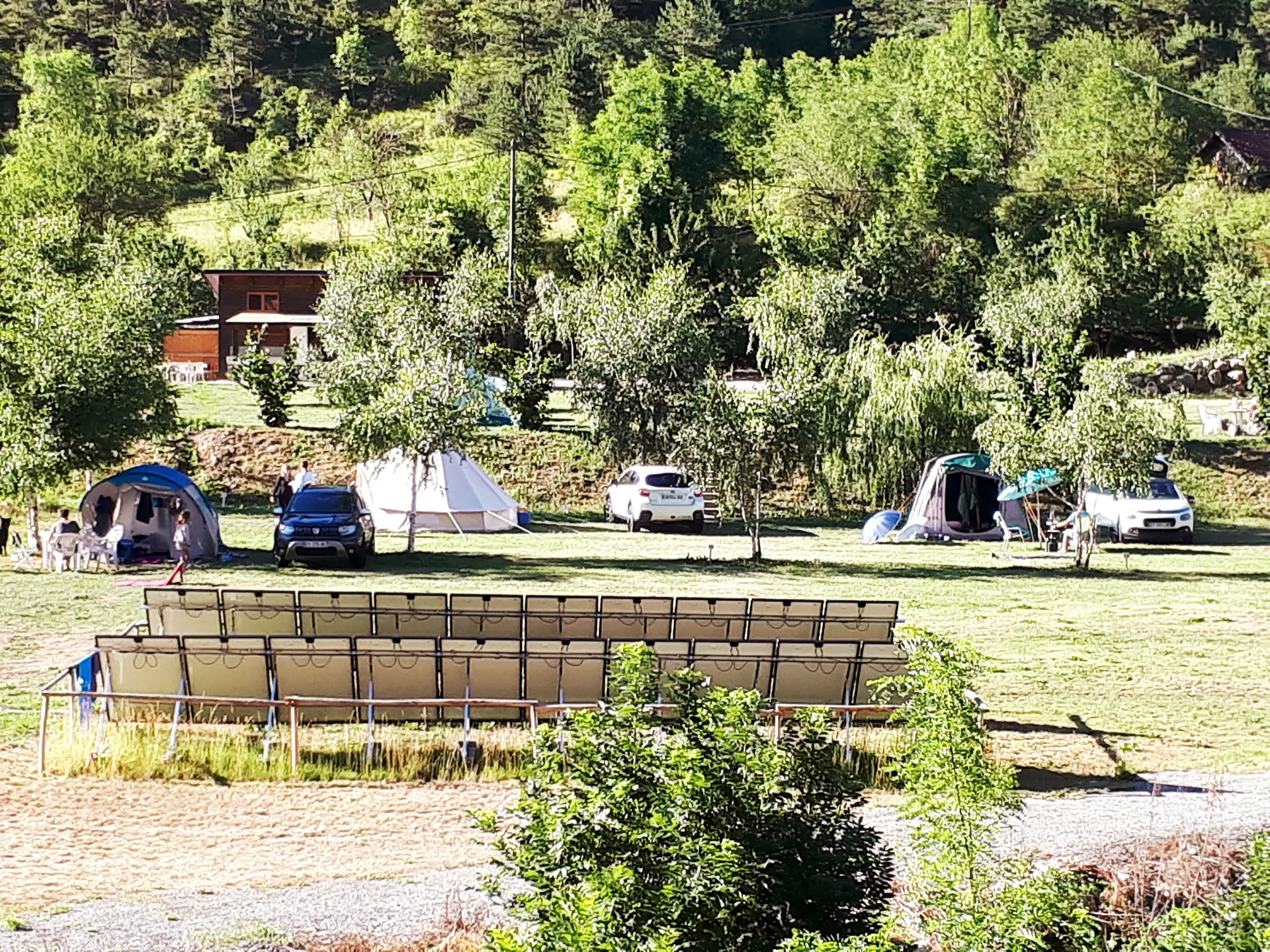 Aire de camping naturelle