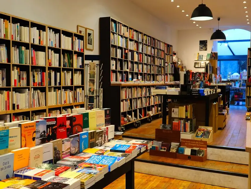 vue intérieure de la librairie