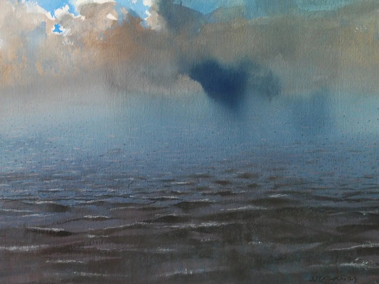 Tableau Grain sur la mer