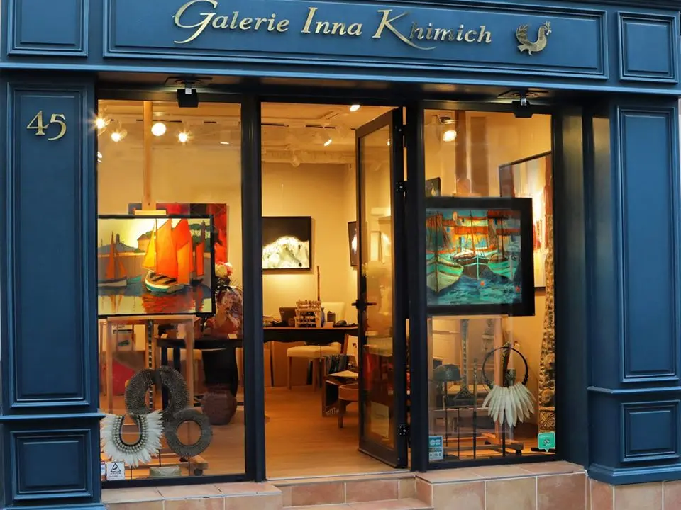 Devanture Galerie Inna Khimich