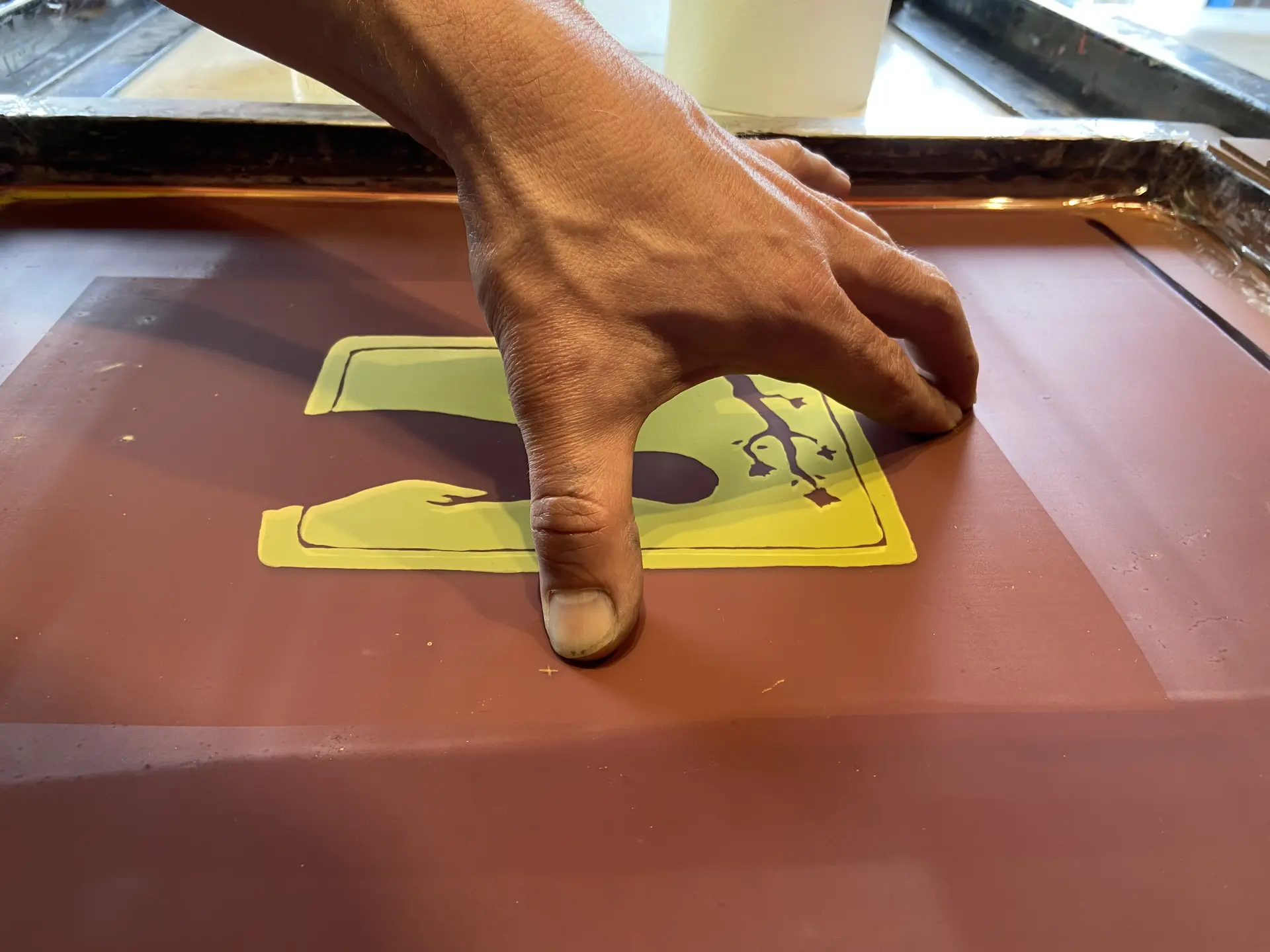 Atelier Sérigraphie au Bief