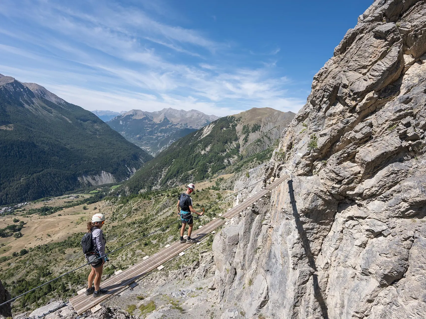 Via ferrata de Saint-Ours : L'Aiguille du Coq