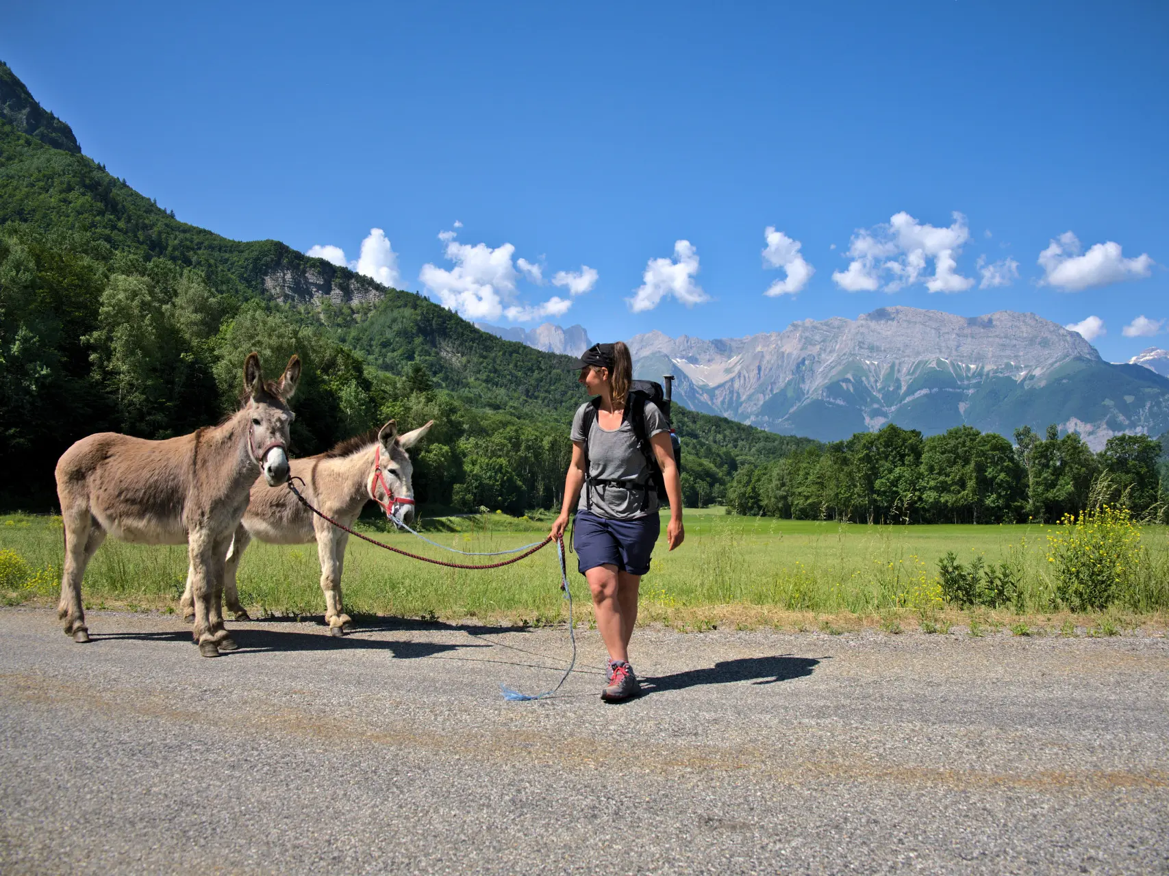 Randonnée avec les ânes, Valgodane