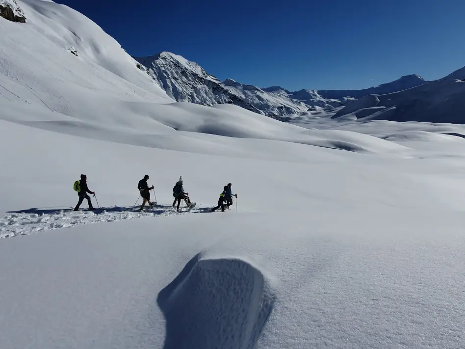 Aimée la montagne, accompagnatrice