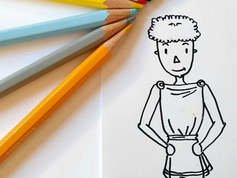 Atelier dessin autour des Lupercales