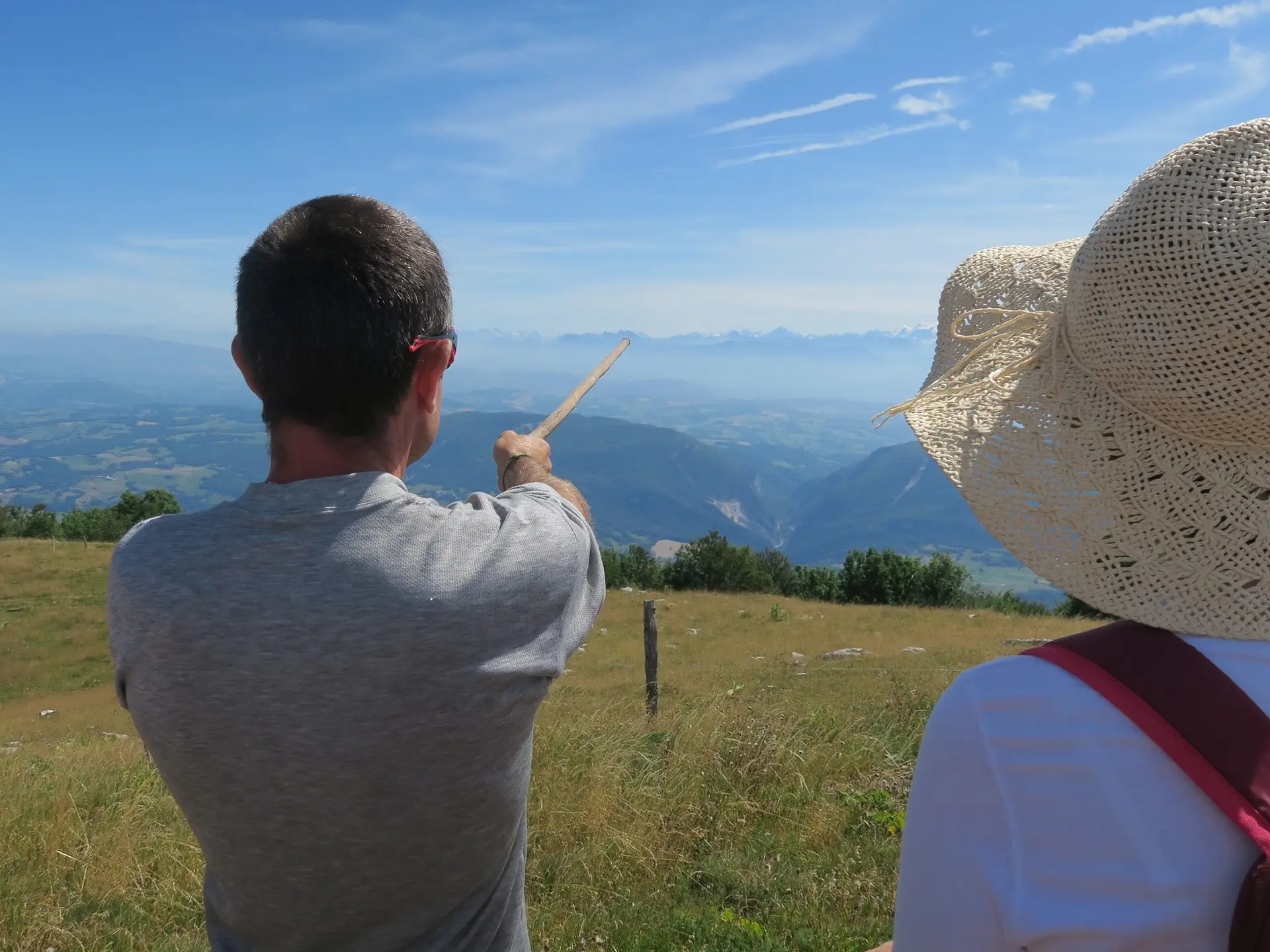 Randonnée les crêtes du Grand Colombier