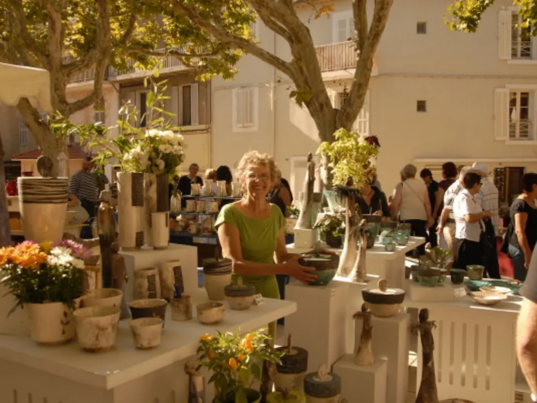 Martine Kistner and her creations