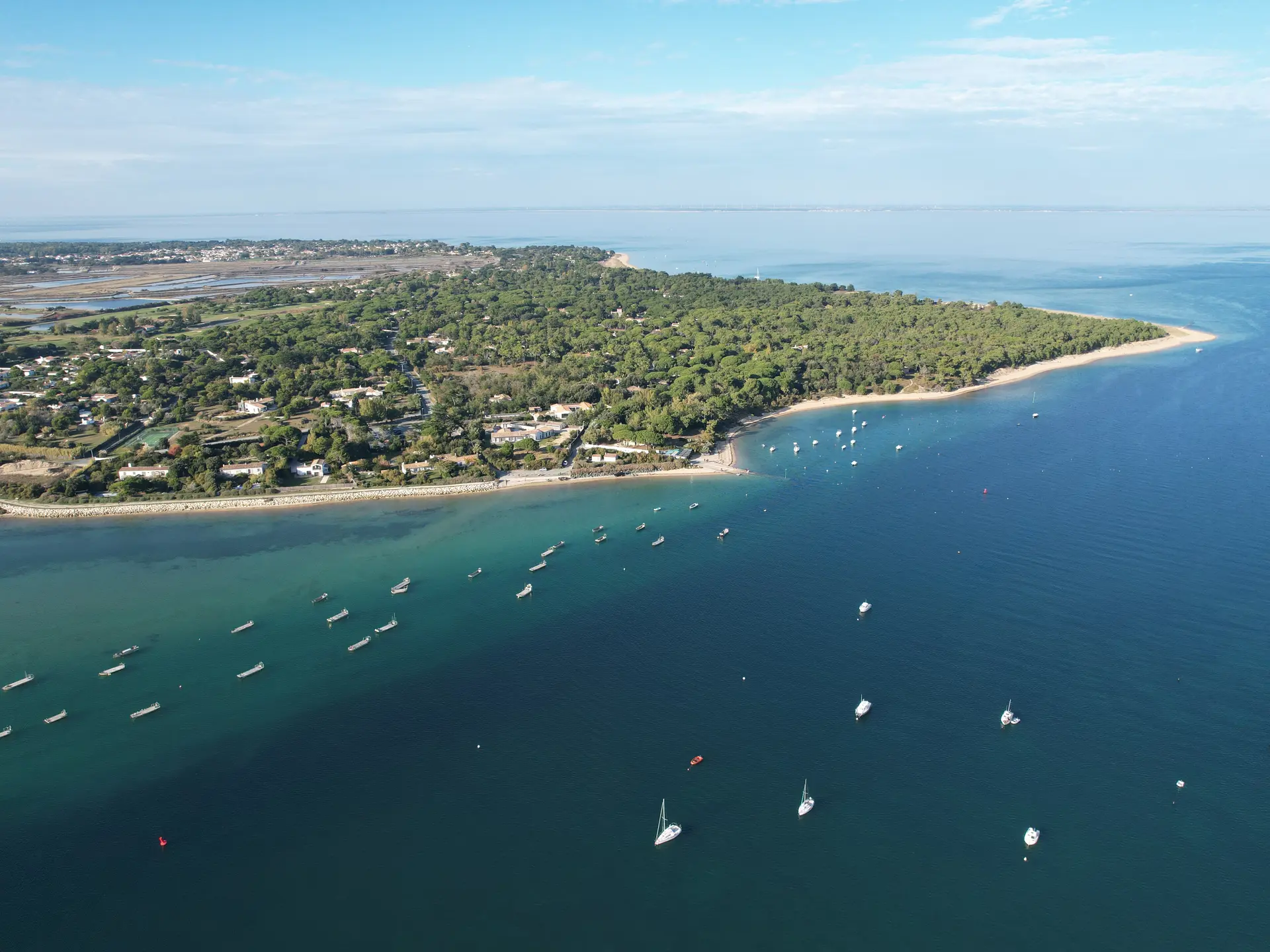 Plage de la Patache - Vue aérienne