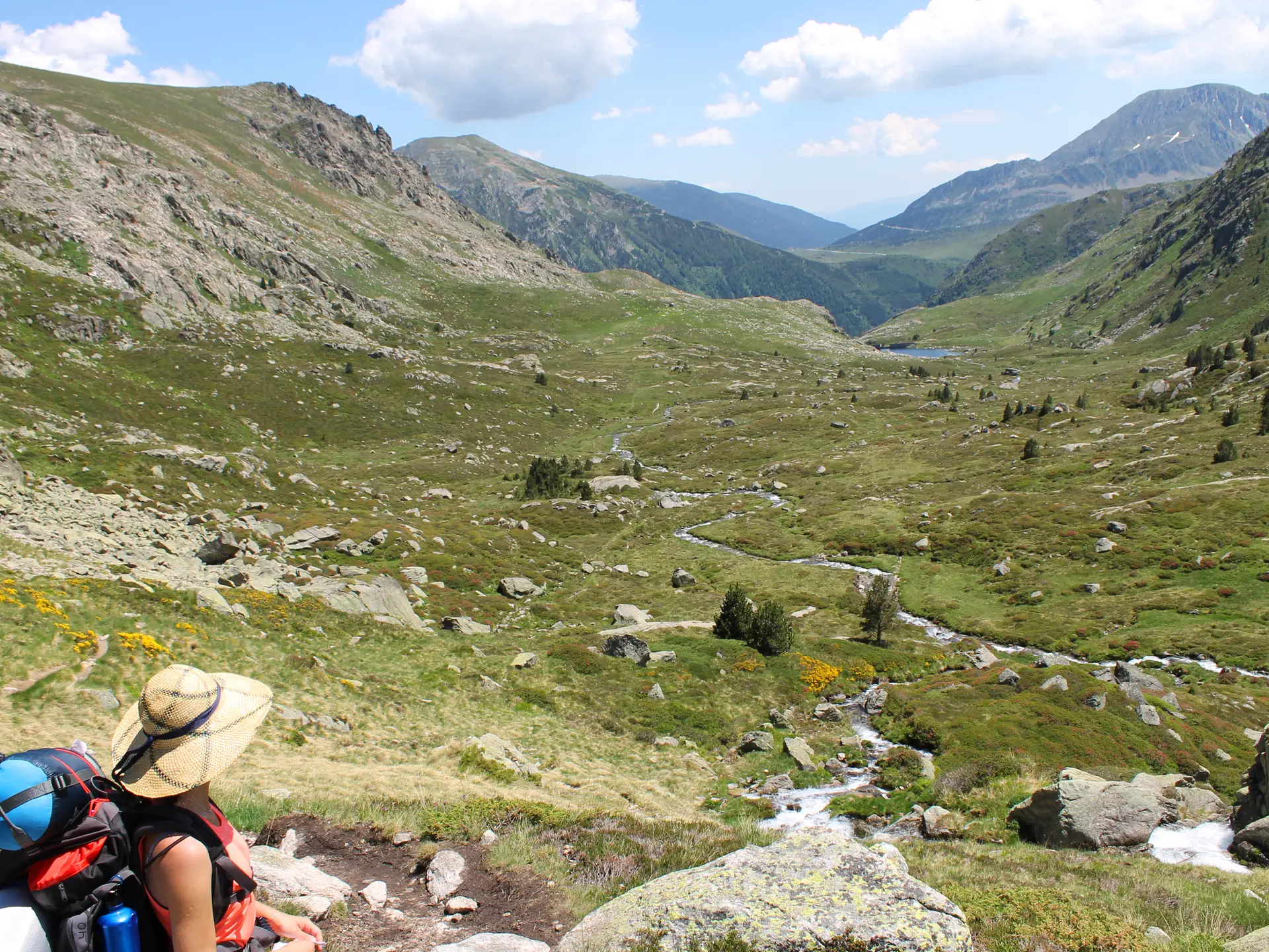 Vue sur Estagnole et Randonneuse