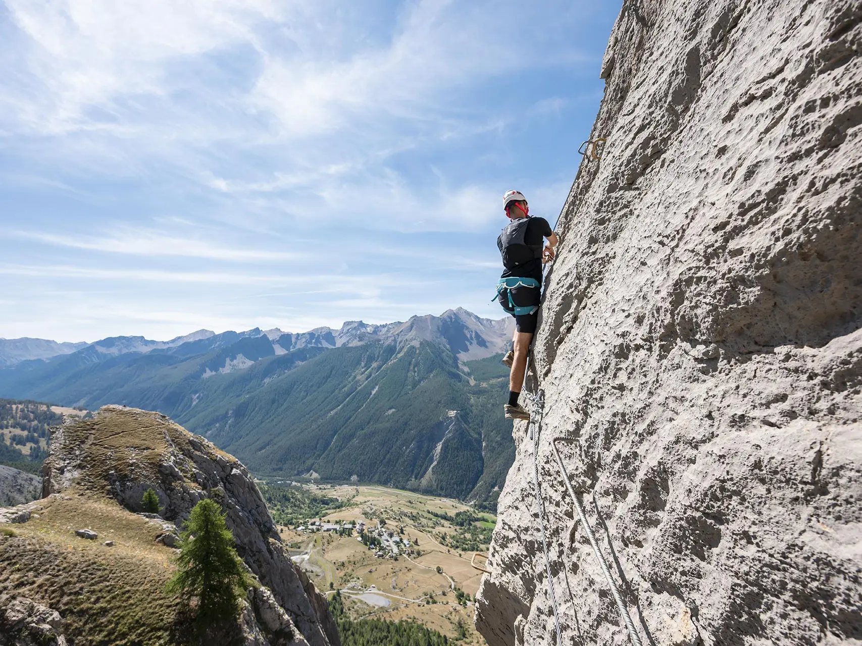 Via ferrata de Saint-Ours : La Tour d'Août