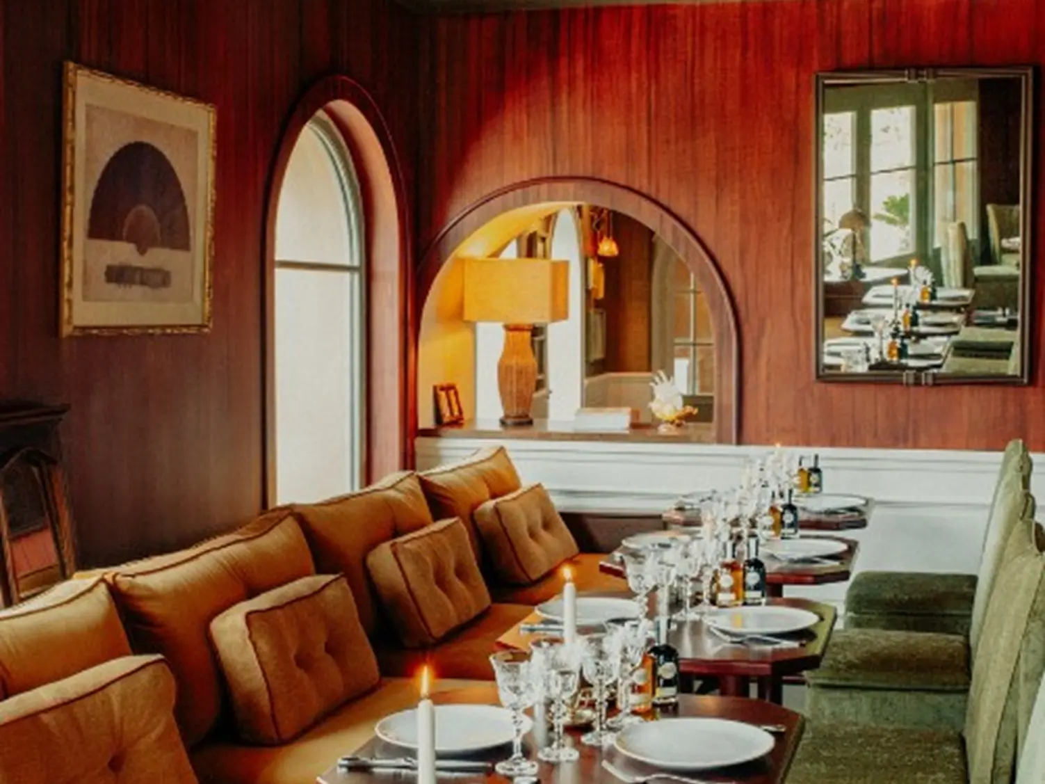 Intérieur du restaurant Le Candela