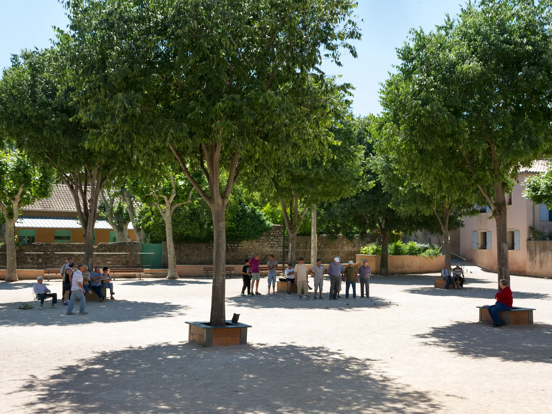 Les boulodromes en Méditerranée Porte des Maures