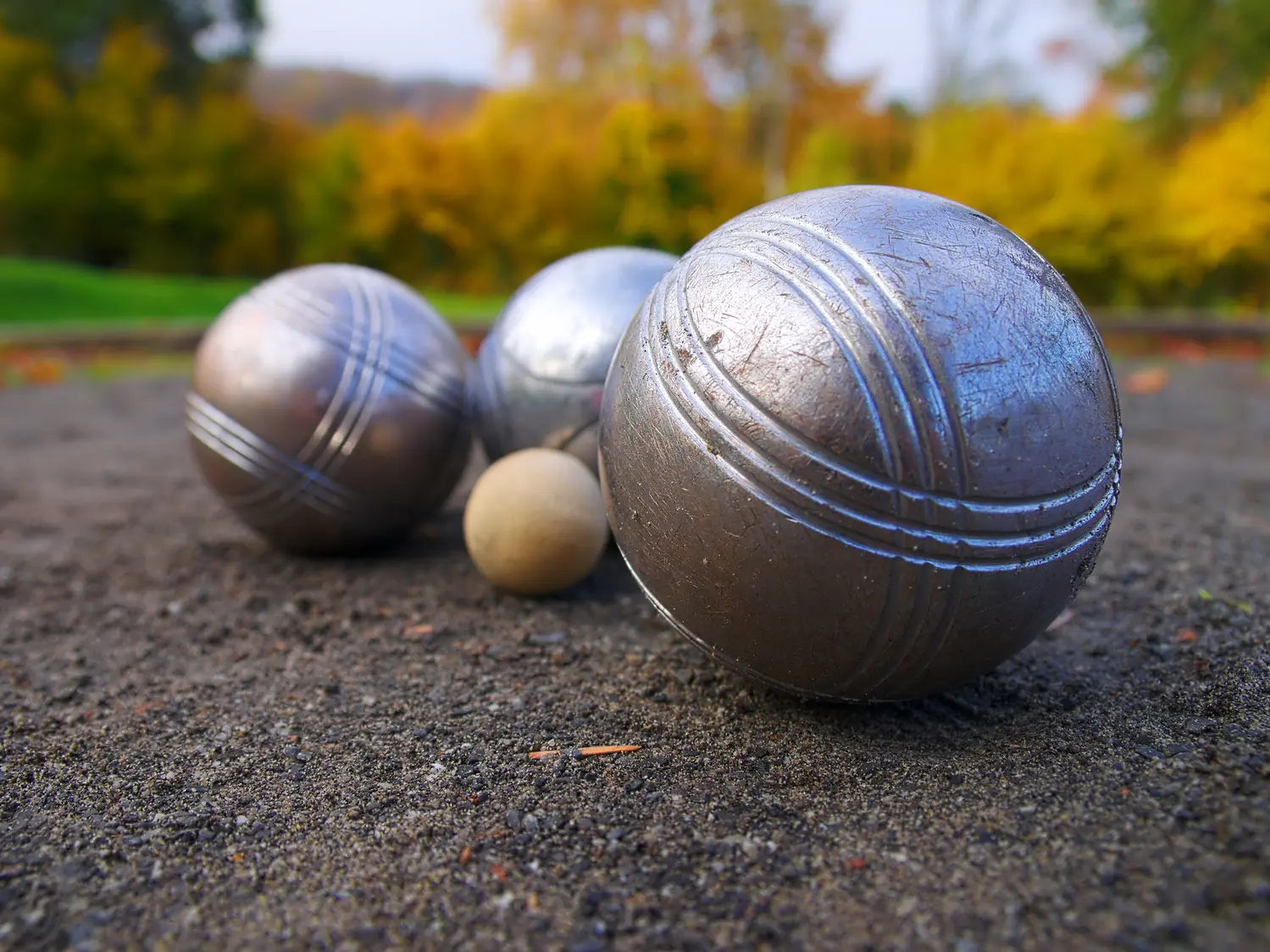 terrain de pétanque