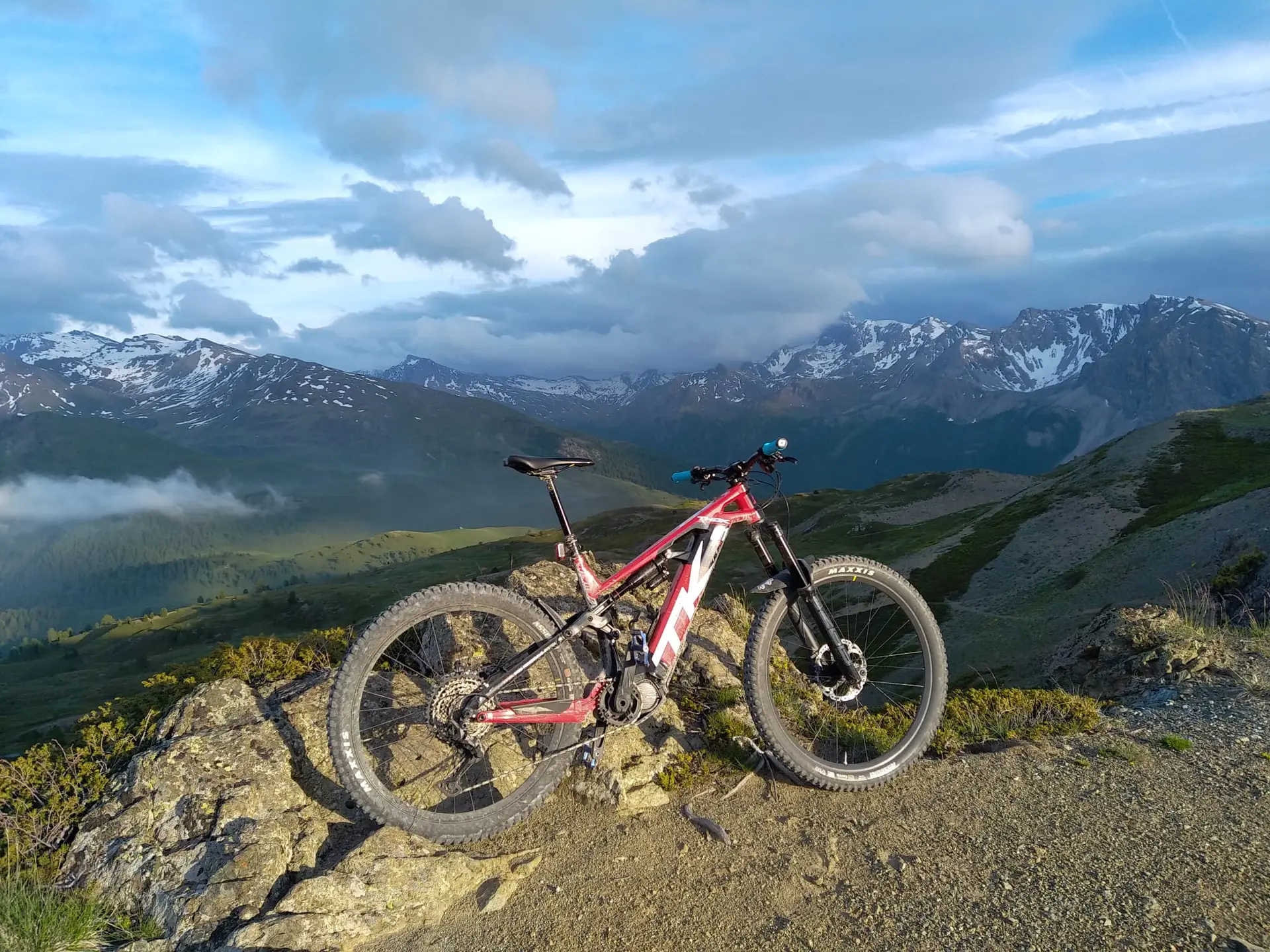 Sortie VTT électrique – Tour de Montgenèvre, de Clavière et de la Coche.