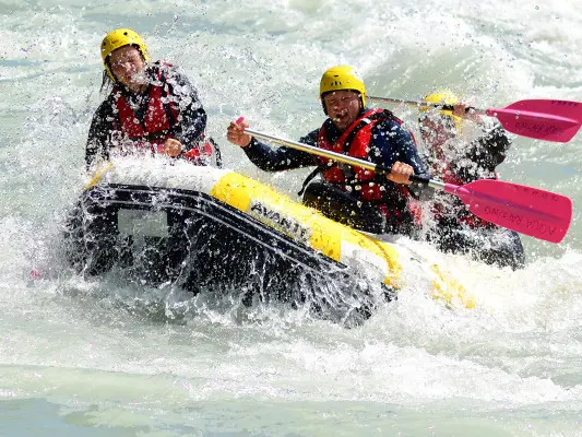 Descente en rafting