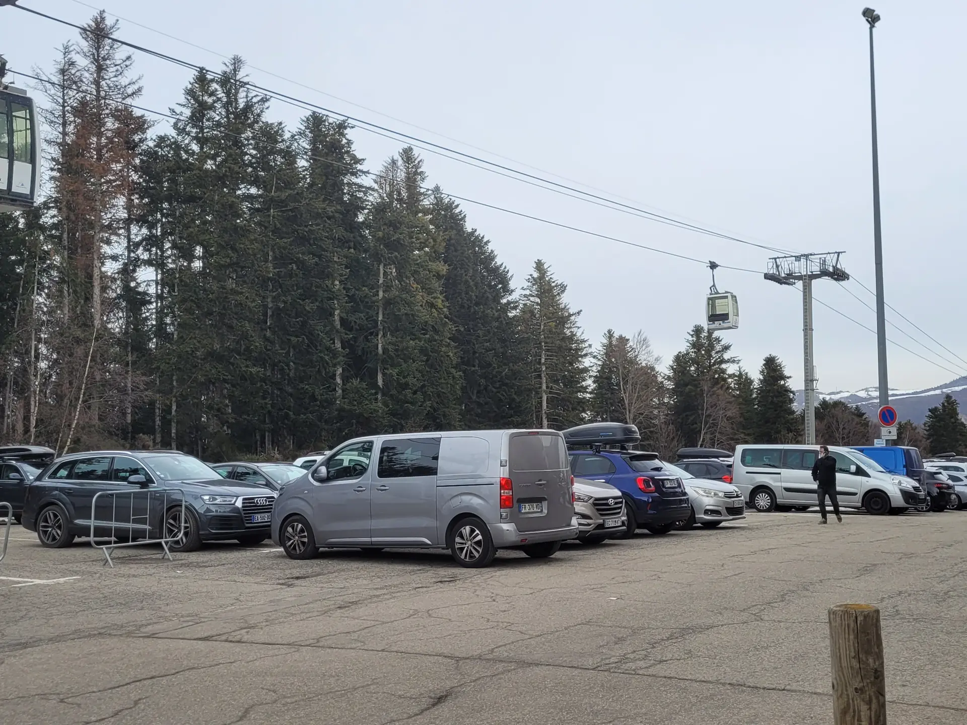 Parking du plateau de Bonascre