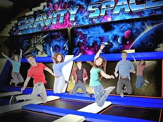 Trampoline à Gravity Space