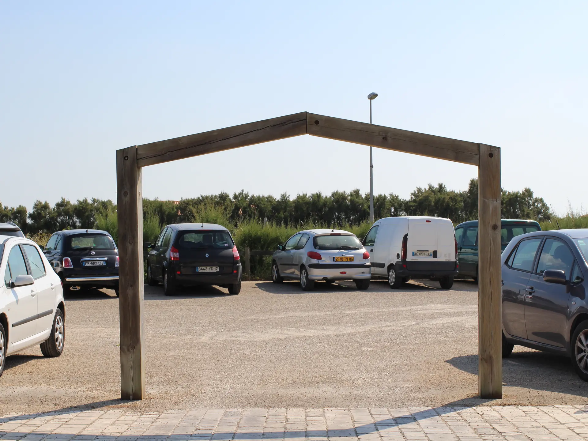 Aparcamiento de la rue des Ormeaux