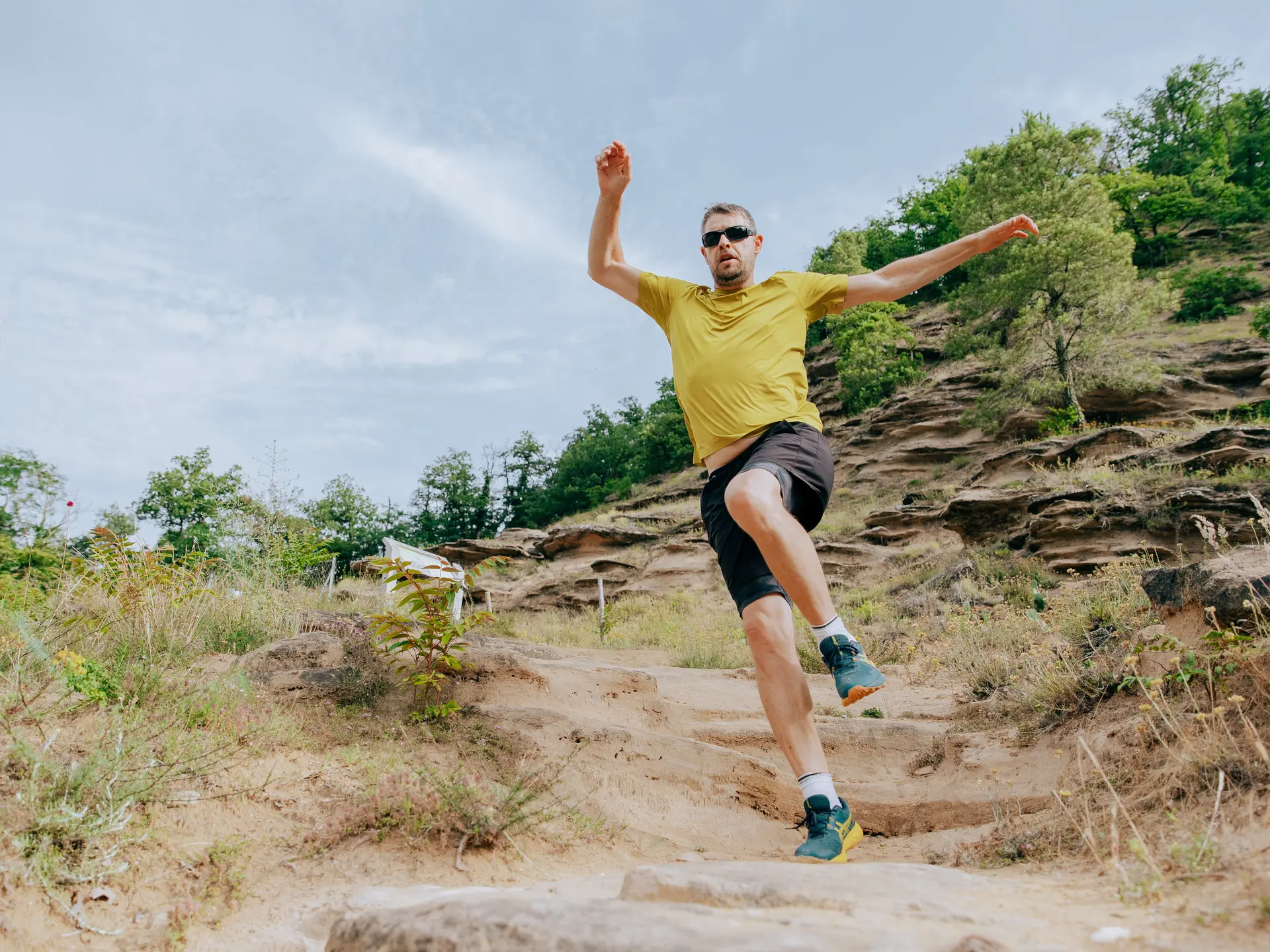 Sentier sableux de l'Herbasse