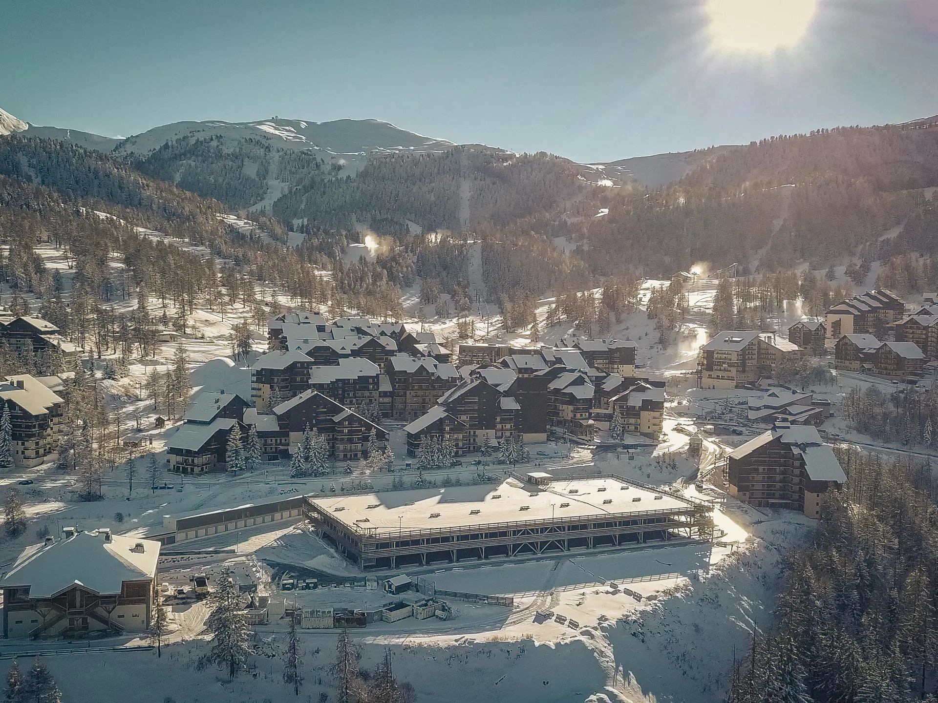 Parking couvert Risoul