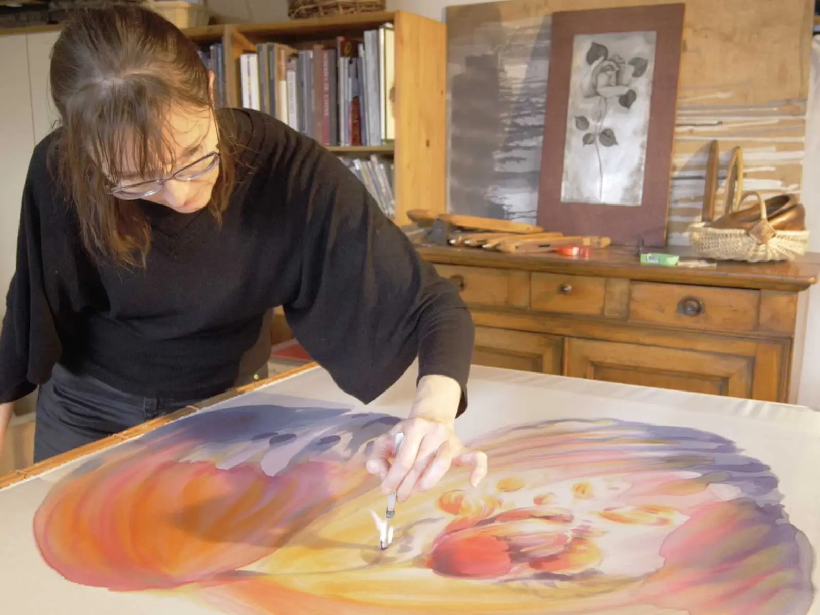 Atelier foulard en soie