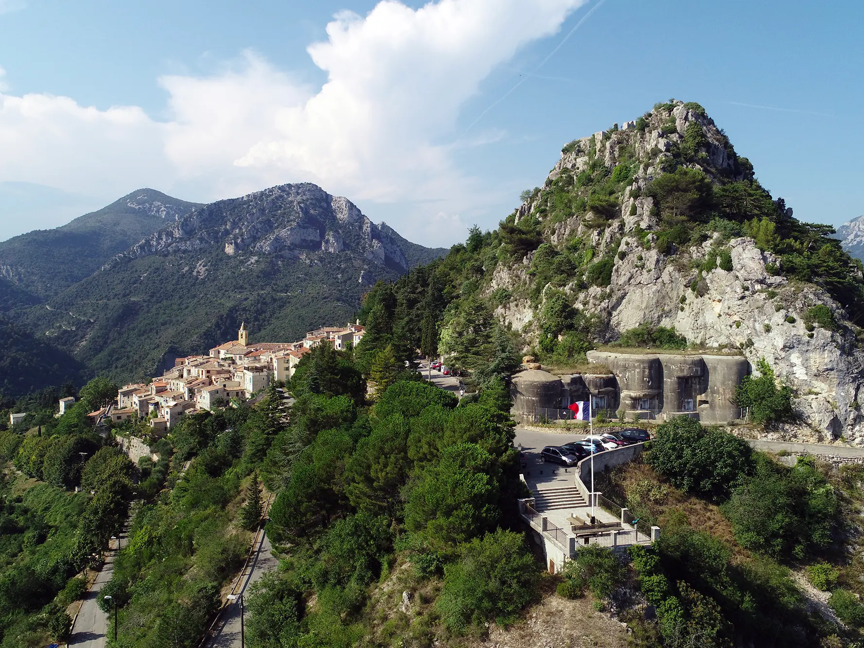 Vue du village