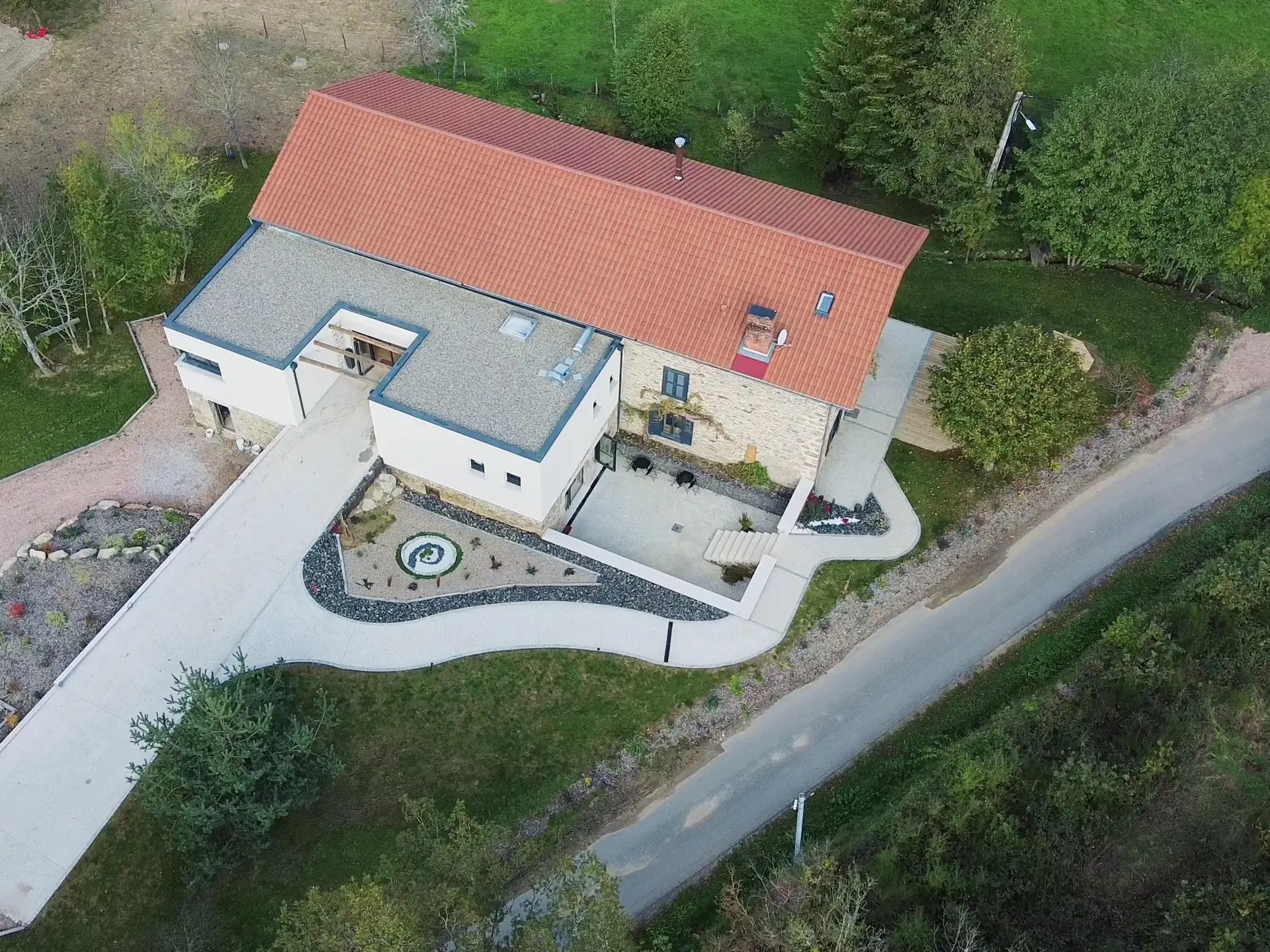Vue d'en haut