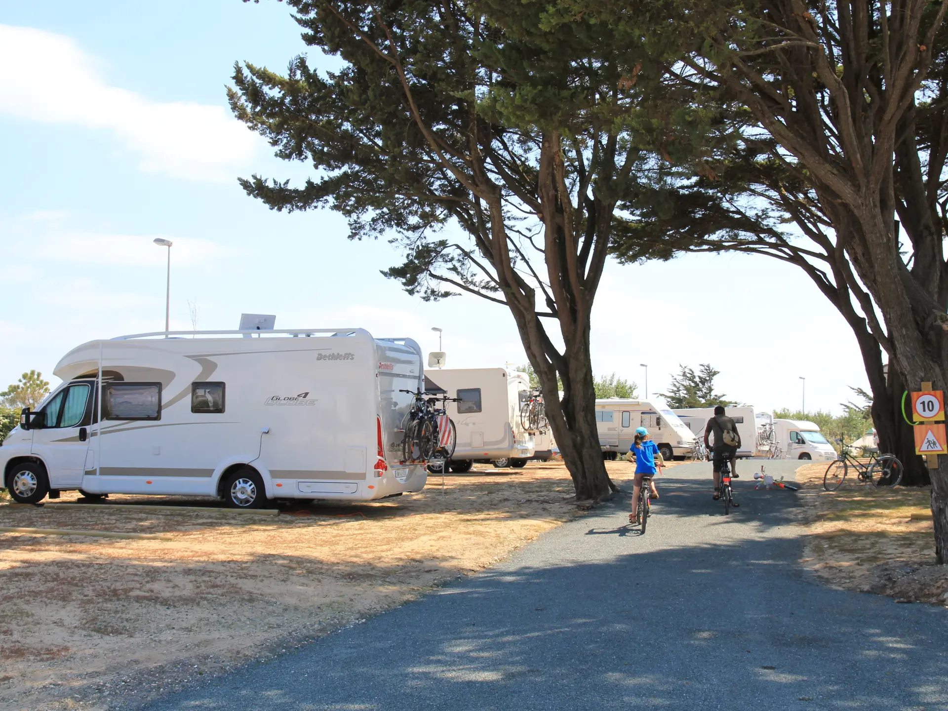 Aire de camping-cars des Amis de la Plage