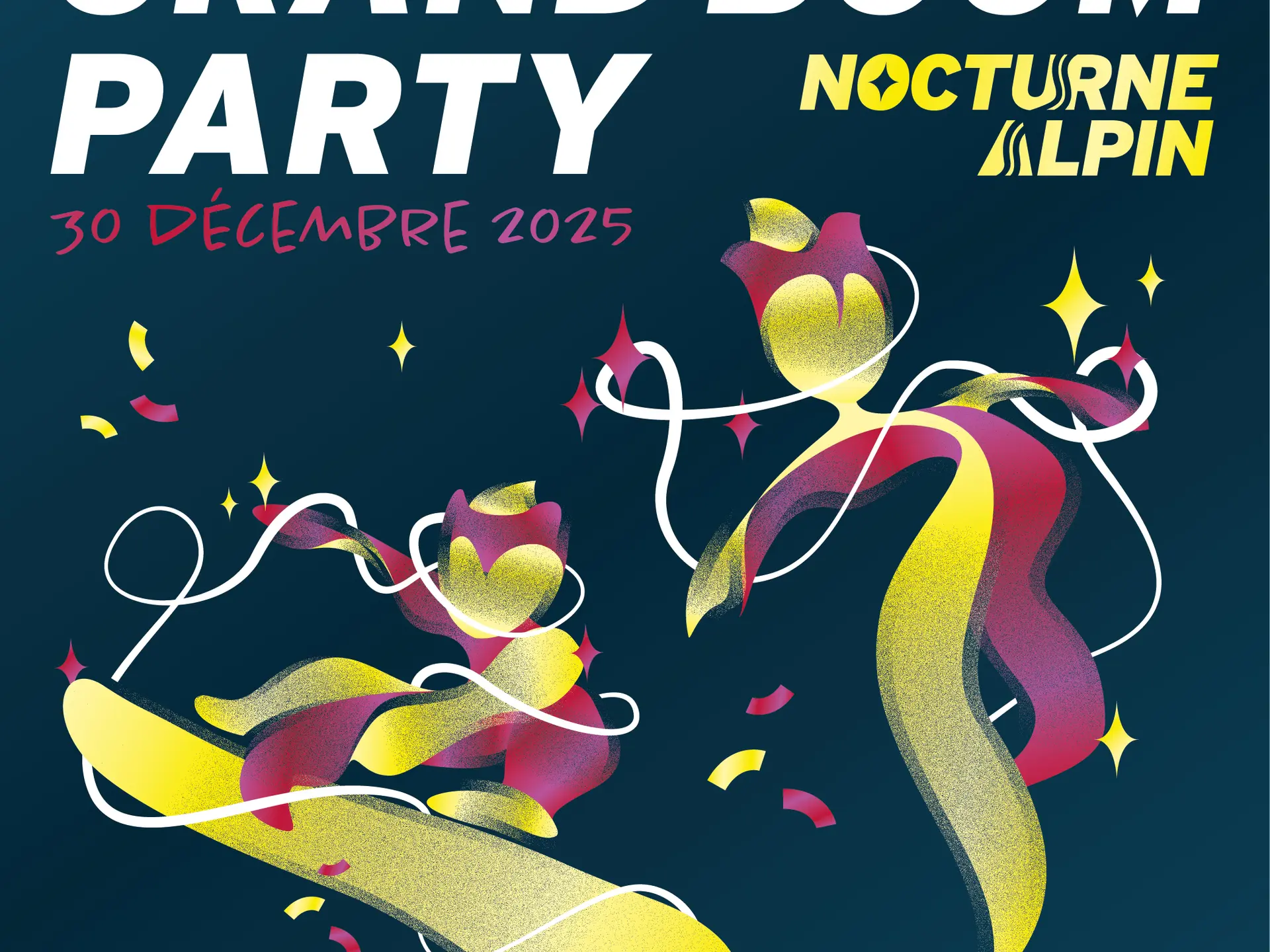 Ski alpin en nocturne : la Grand-Boom party !_Le Grand-Bornand