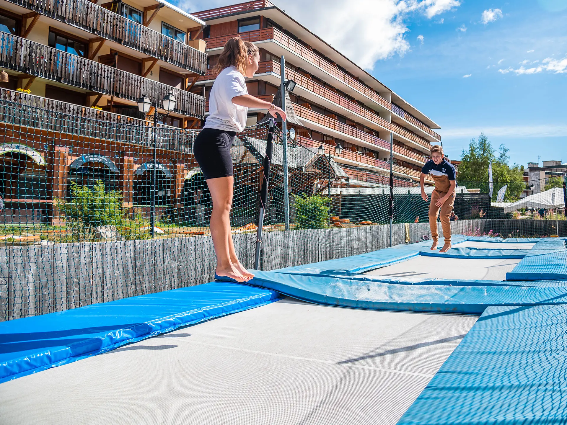 Trampoline de la Patinoire