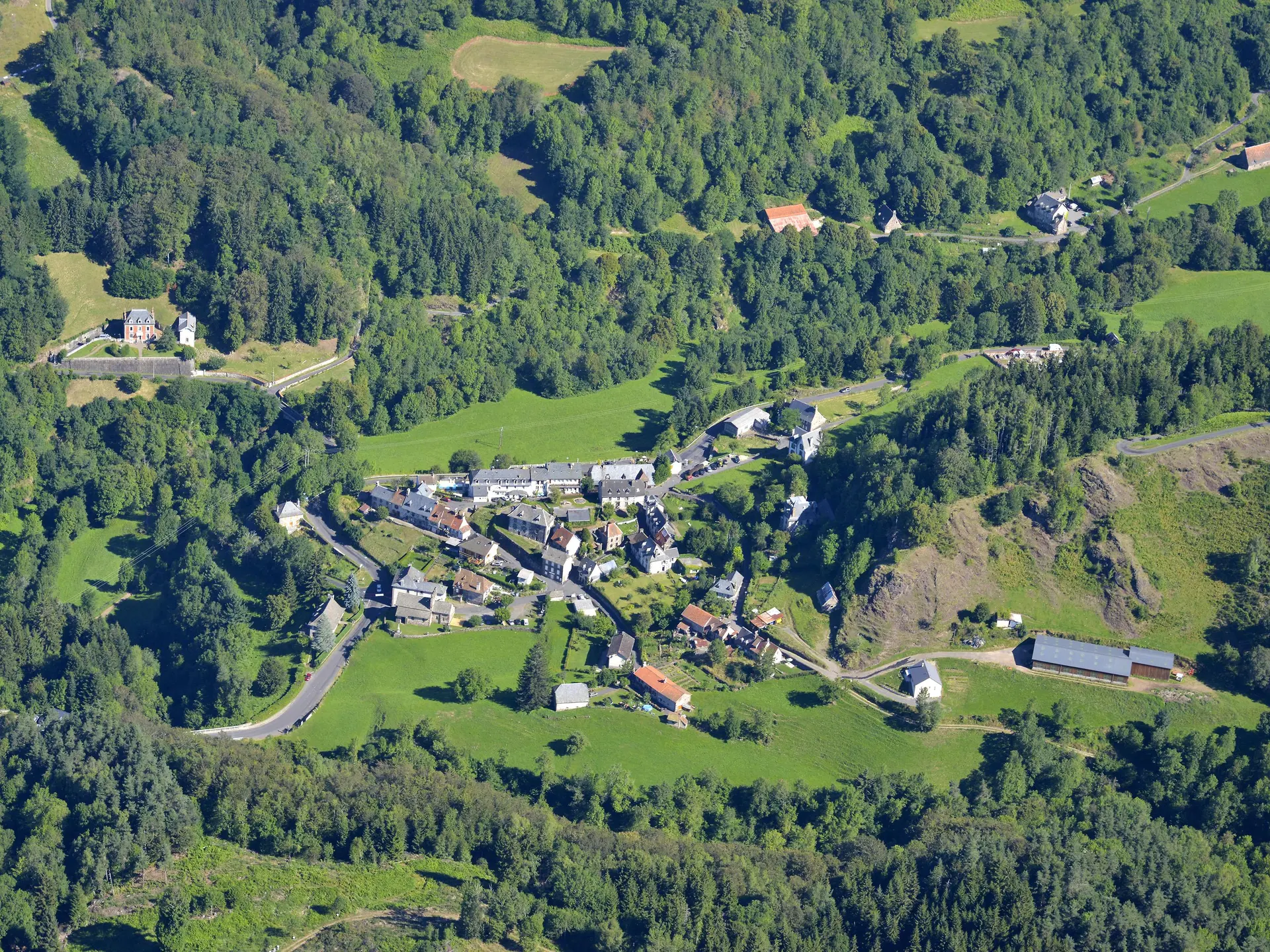 Vue aérienne