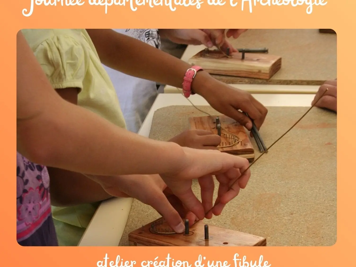 Atelier participez à la création d'une fibule