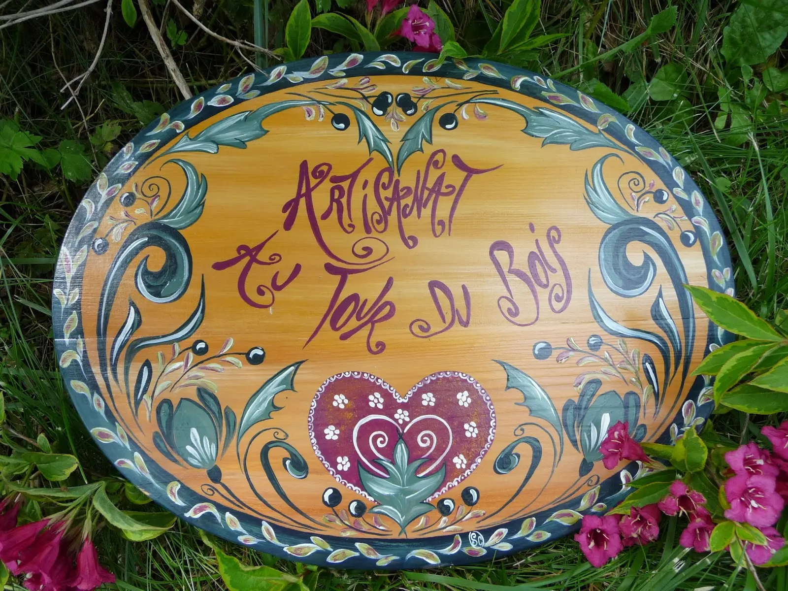 Atelier de peinture sur bois